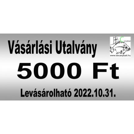 Vásárlási Utalvány 5000 Ft