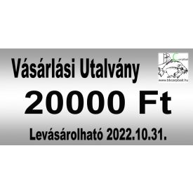 Vásárlási Utalvány 20000 Ft Vásárlási Utalvány 20000 Ft